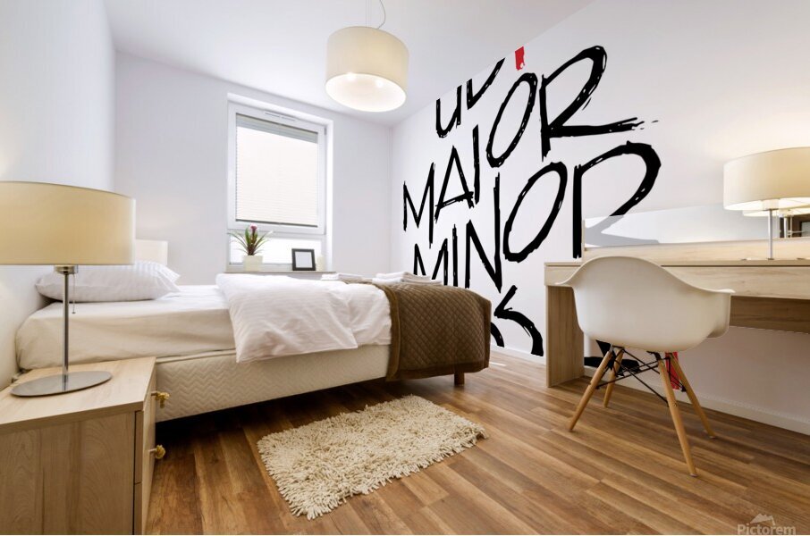 Ubi Maior Mural print