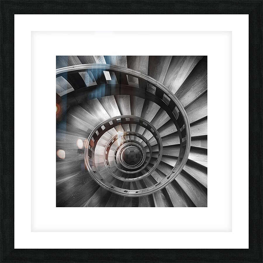Stair Picture Frame print