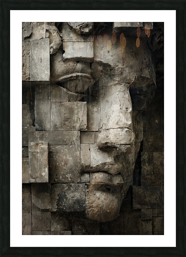The Great Divide Picture Frame print