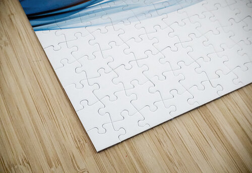 Coloured waves on a white background iRT puzzle