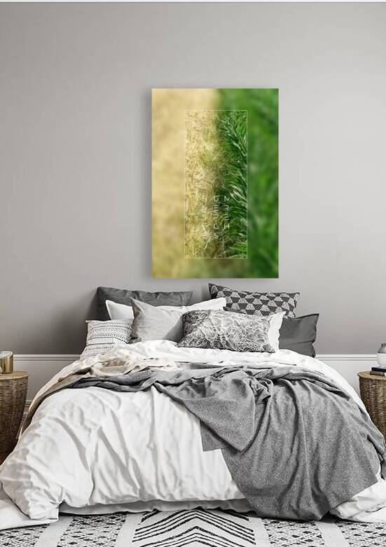 Plain tree leaf on clover meadow by iRT