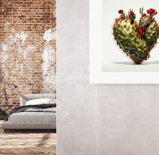 Cactus Heart. AI generative assisted image by iRT