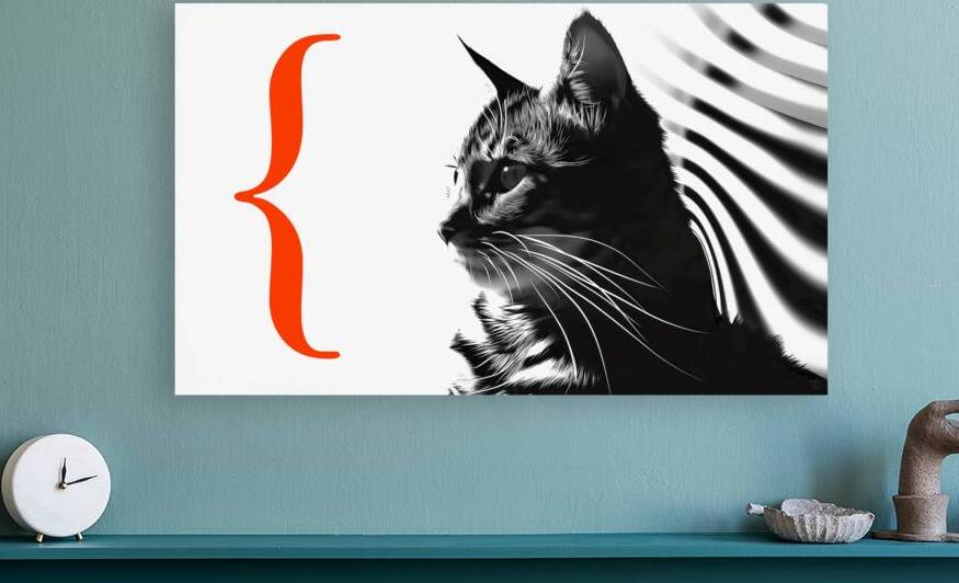 Cat in stripes by iRT