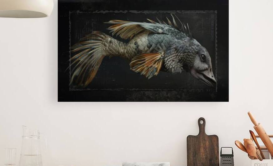 Chimera animal half-fish half-goose by iRT