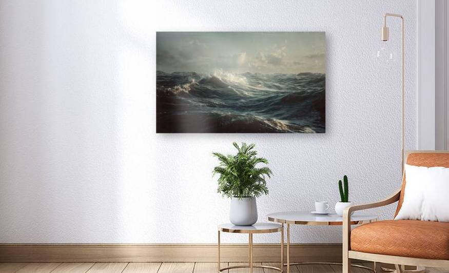 Dramatic seascape captures the raw power of the ocean by iRT