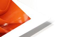 Abstract orange background HD Metal print
