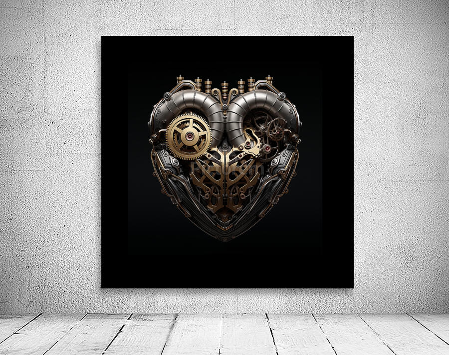 Mech Heart Wall Preview