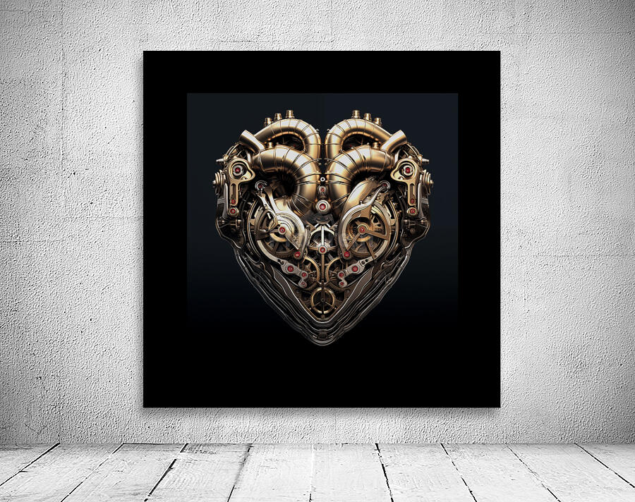 Mech Heart Wall Preview