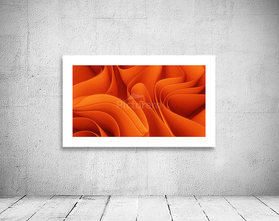 Abstract orange background Wall Preview