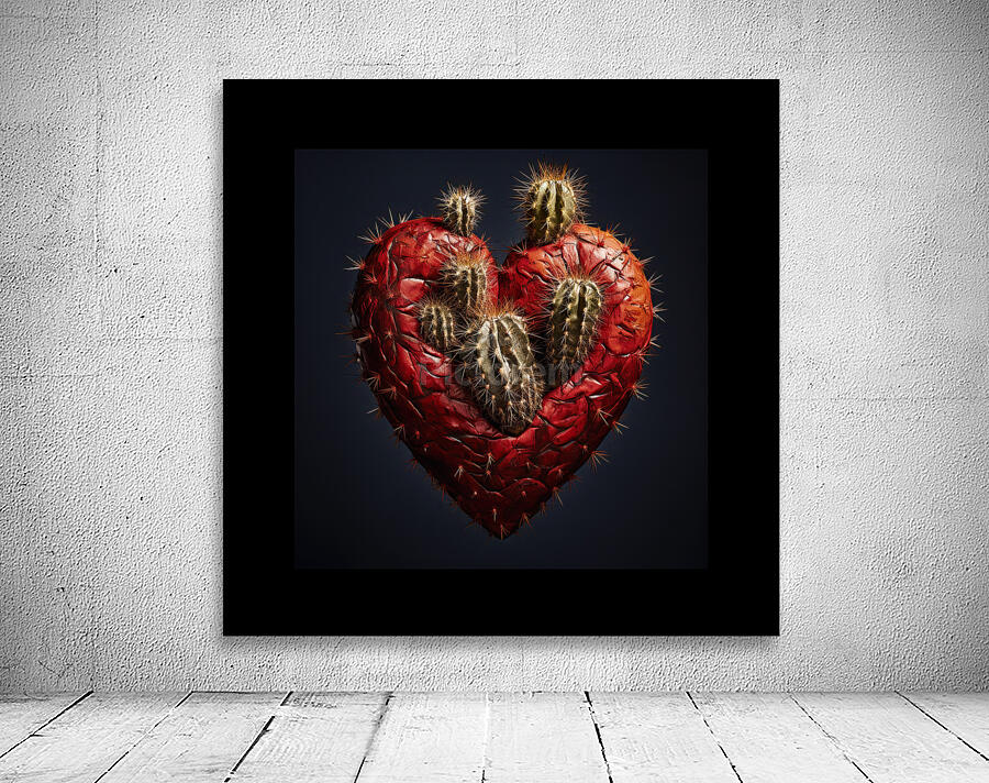 Cactus Heart Wall Preview