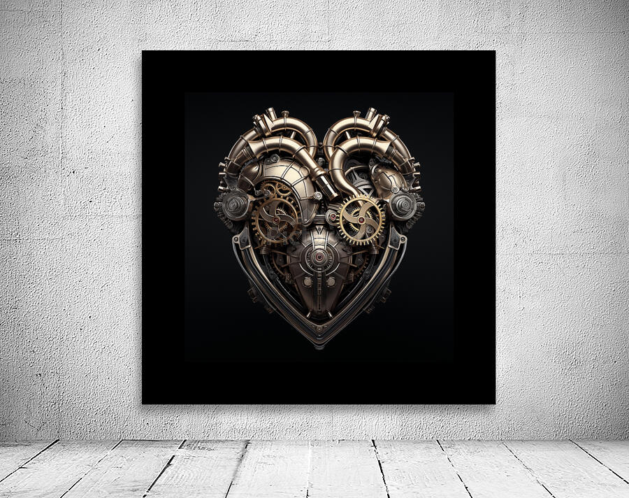 Mech Heart Wall Preview