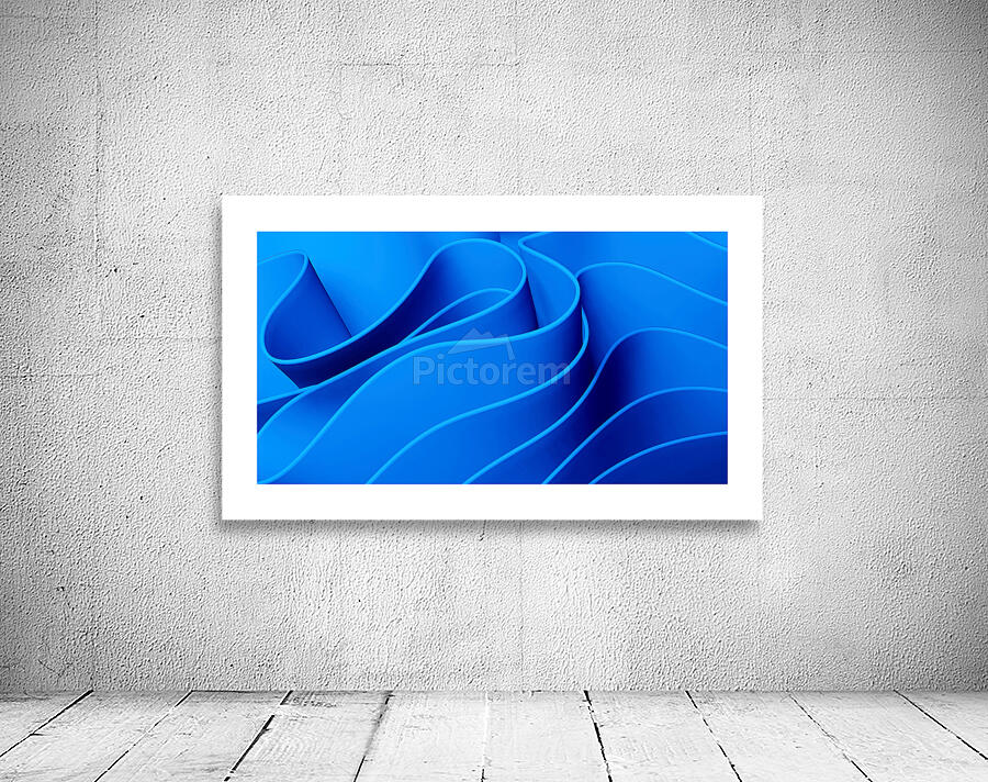 Abstract blue background Wall Preview