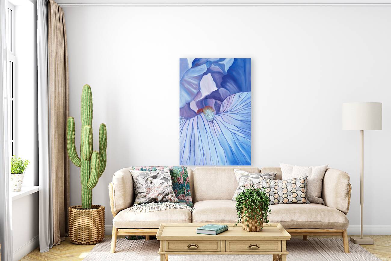 Iris with the Blues Reproduction