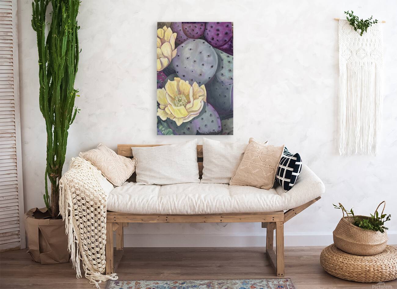 Cactus Yellow Flower Reproduction
