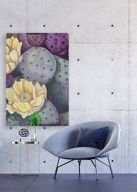 Cactus Yellow Flower Reproduction