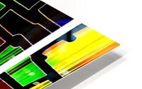 Radiant Collision-N01 HD Metal print