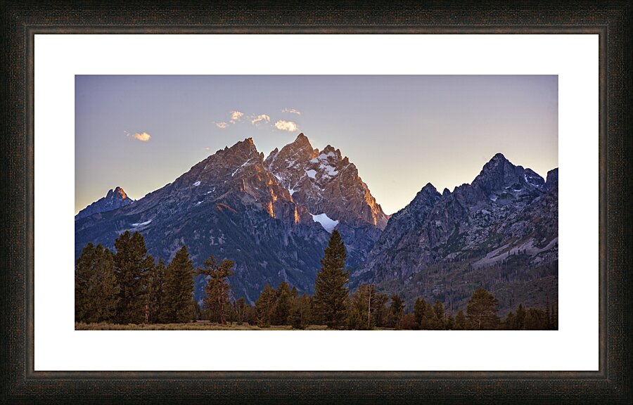 Alpenglow Picture Frame print