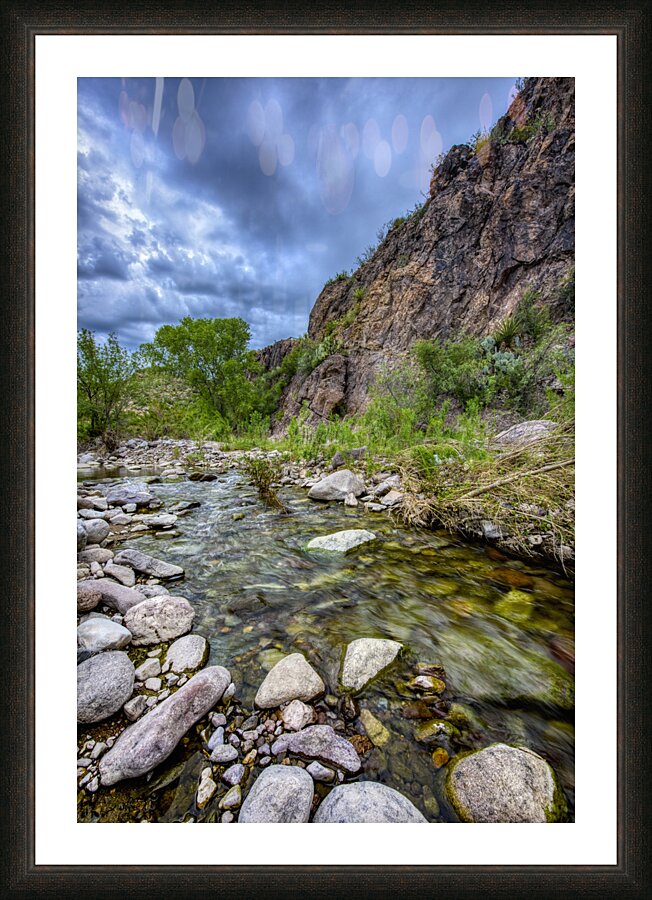 Shallow Creek Picture Frame print