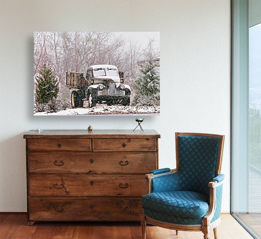 Studebaker in Winter Reproduction