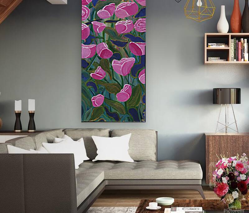 Lush Pinks Reproduction