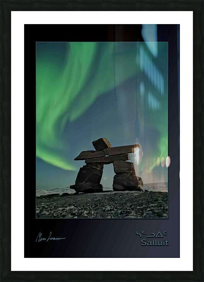 Dancing sky Picture Frame Printing