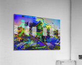 Strolling Through the Algorithm Acrylic Print
