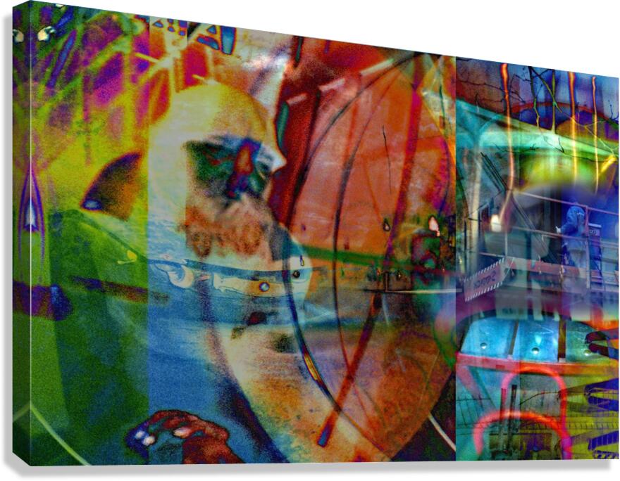 Entangled In Machinery Canvas Print