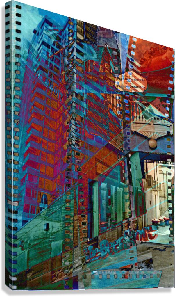 Recycling Vertical Integration for Sovereignty Canvas Print
