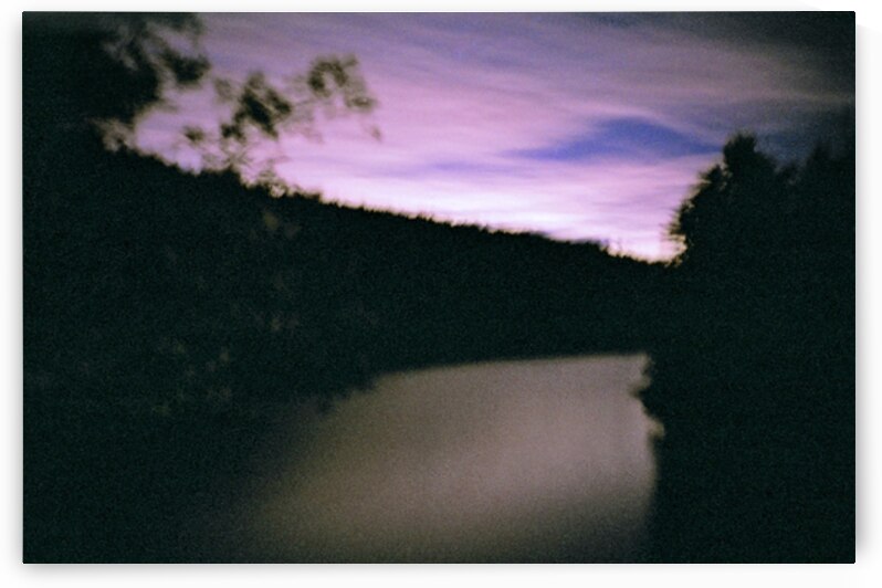 Night Over Lac McFee by soulardphotography