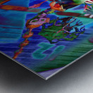 Man Solves Rubrik s Cube With His Mind Metal print