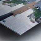 Parallax Metal print