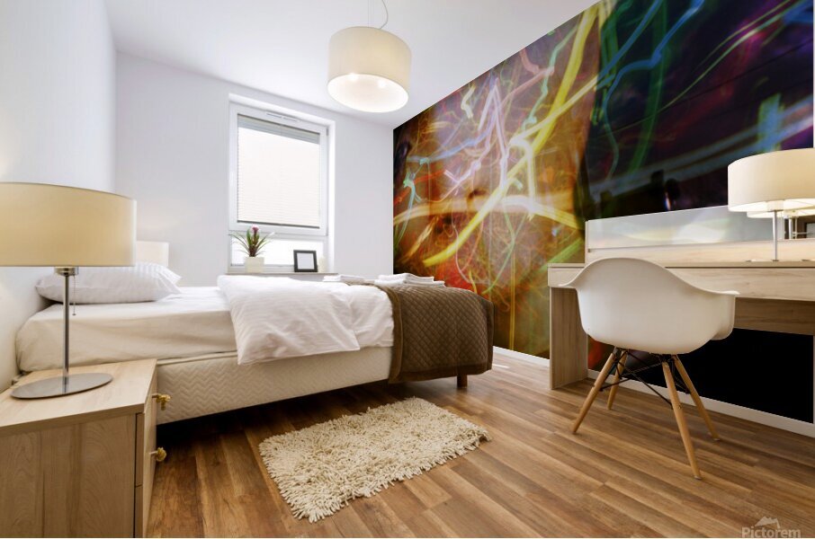 Static Momentum Mural print