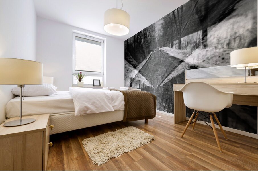 Stillness in Motion Mural print