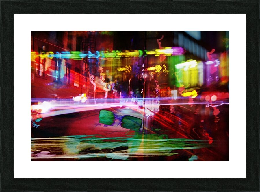 Seizure Warning Picture Frame print