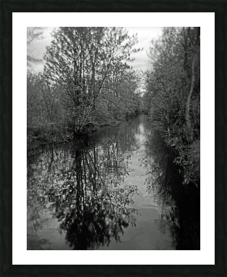 Ghost River Picture Frame print