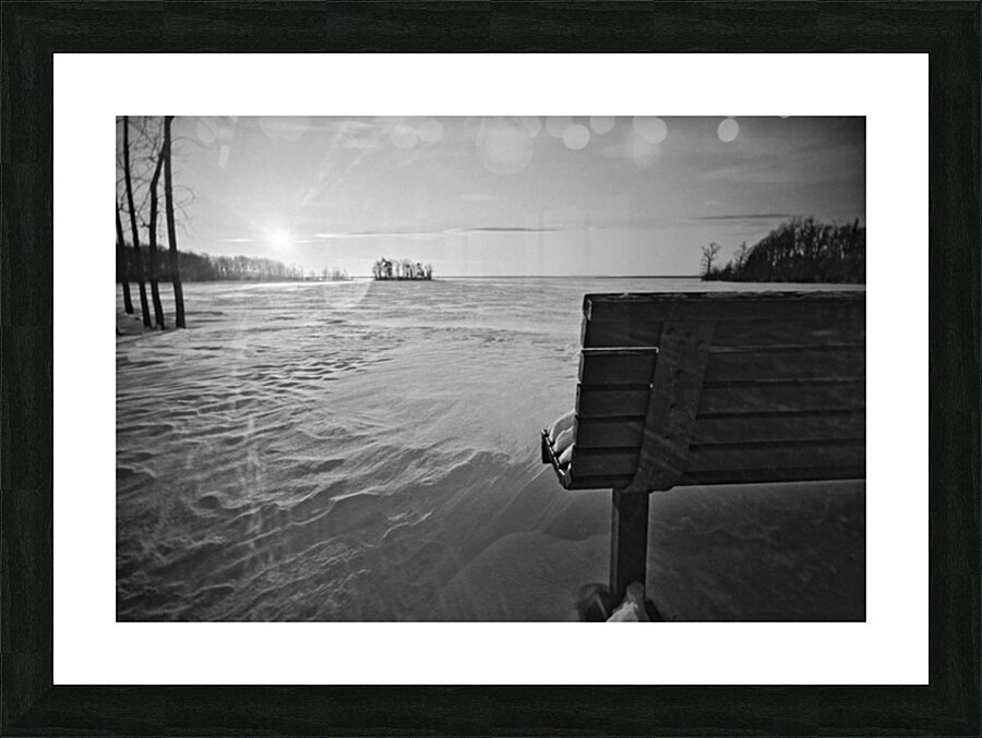 Cold Wind Blows Picture Frame print