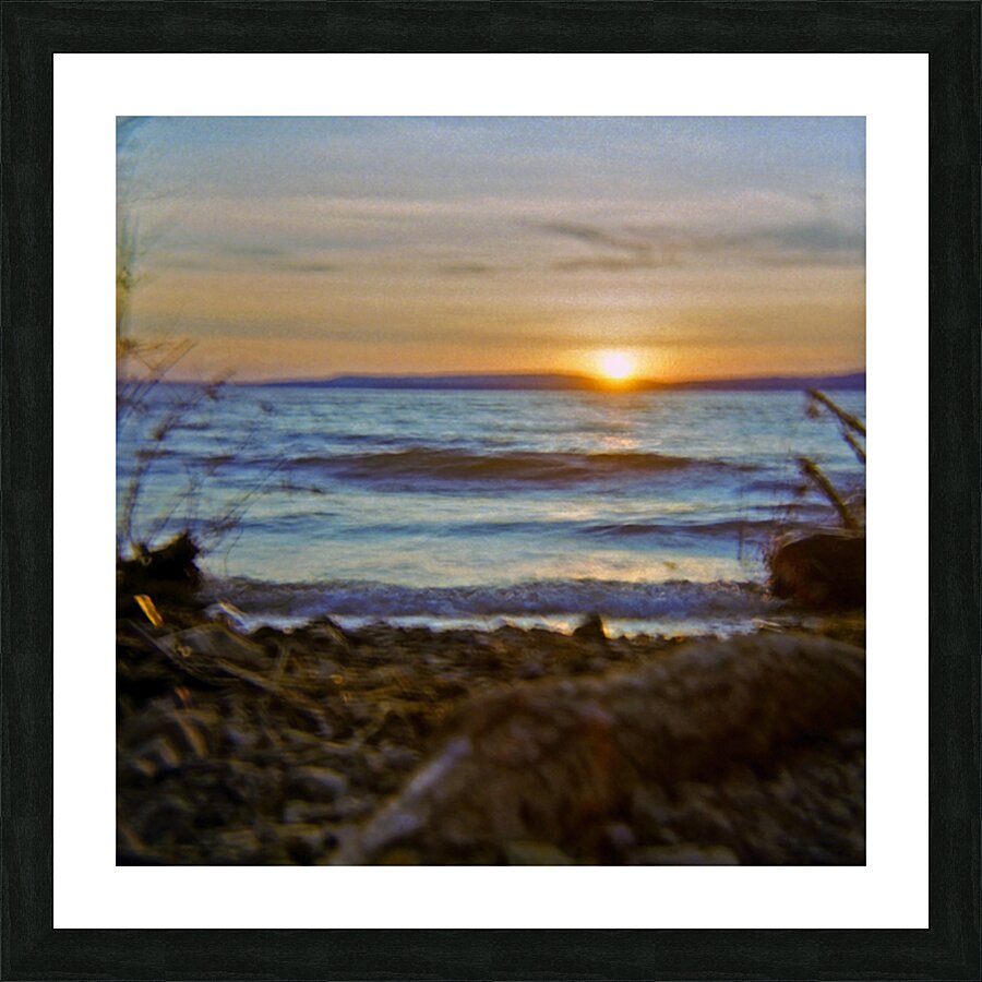 Sunset In Myopia Picture Frame print