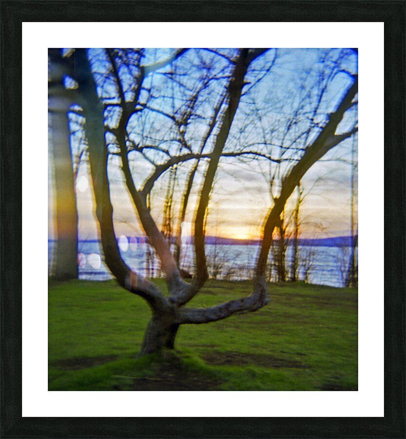 Sunset on B Picture Frame print