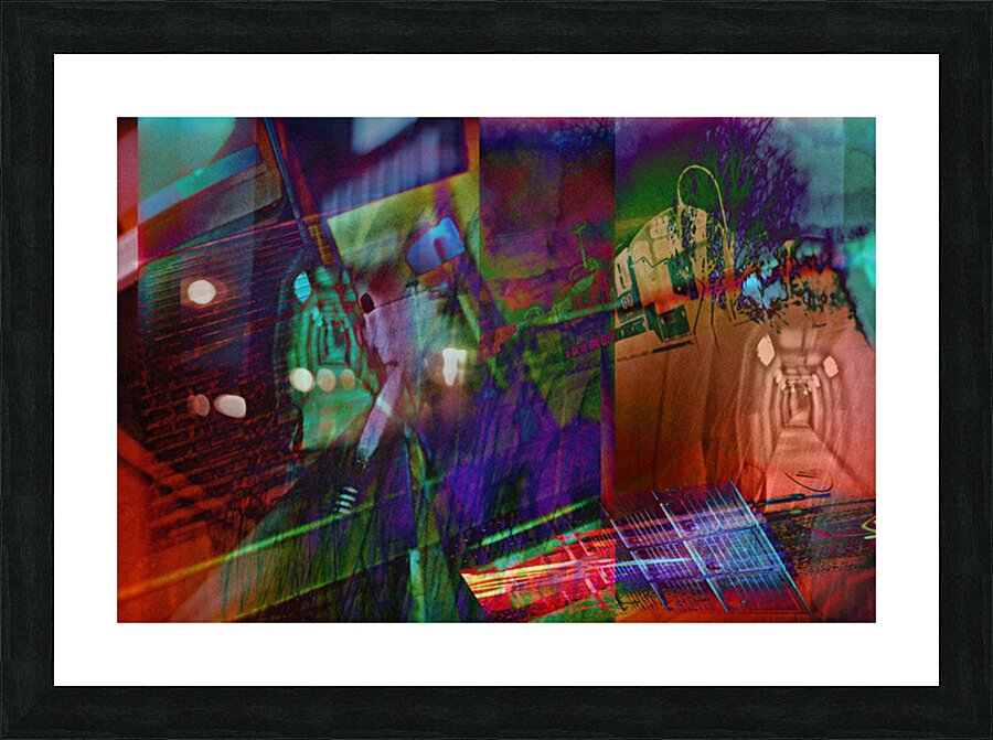 Inside Norad Picture Frame print
