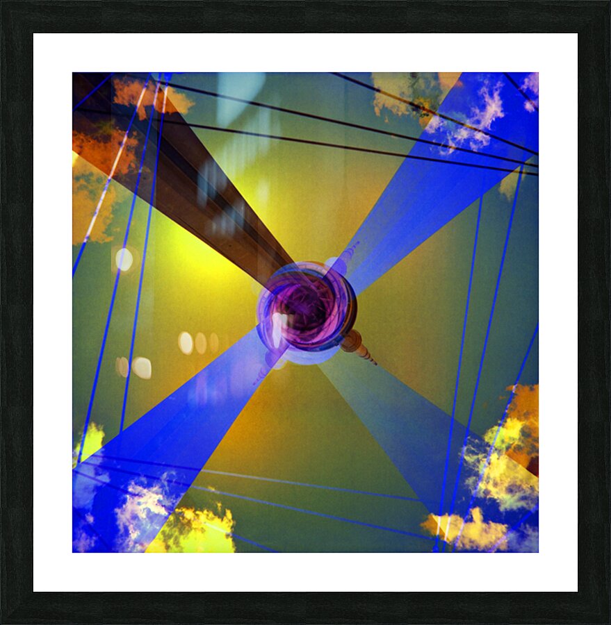 New Age Templar Picture Frame print