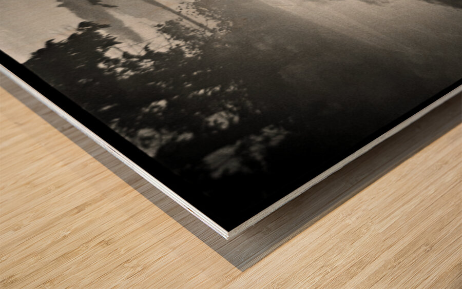 Above And Beyond Wood print