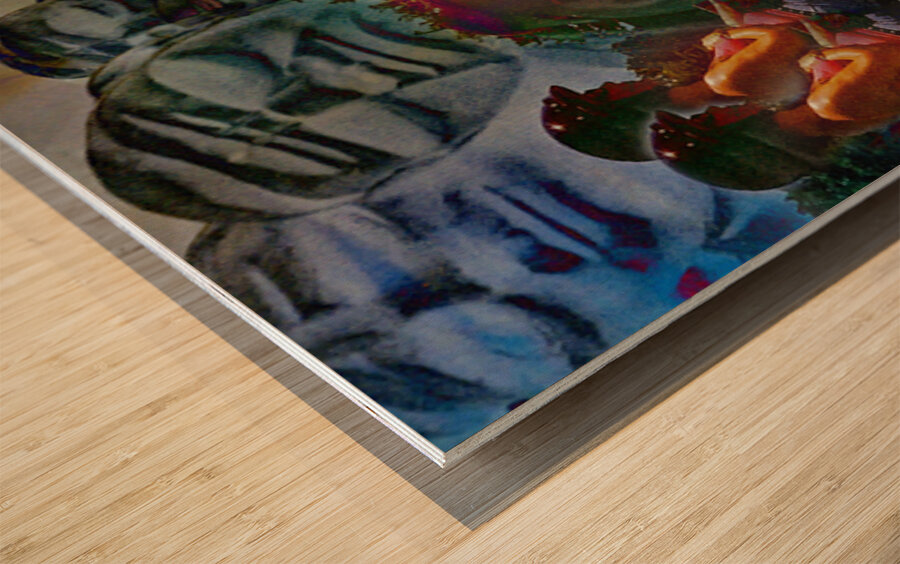 Highly Motorized Wood print