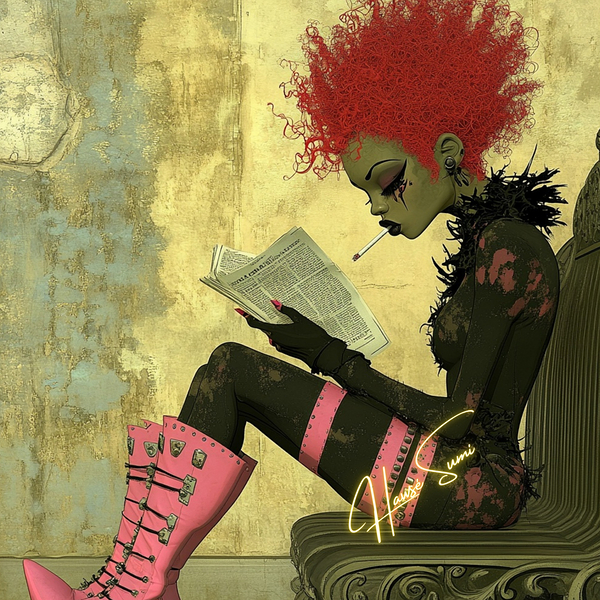 The Riot Girl Reads Digital Download