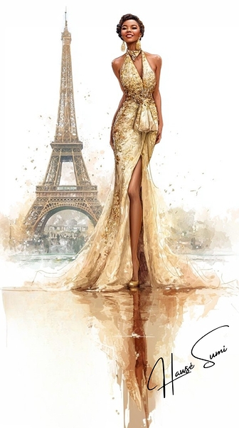 Golden Hour in Gilded Silk Digital Download