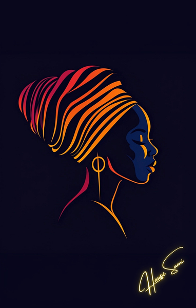 Crowned in Color: The Grace of Her Silence Digital Download