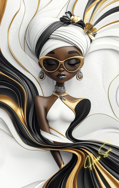 Golden Silence in Vogue Digital Download