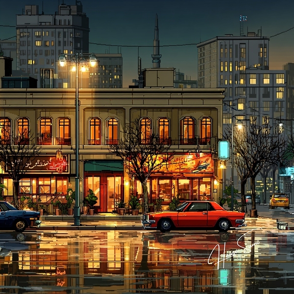 Reflections of Tehran Digital Download