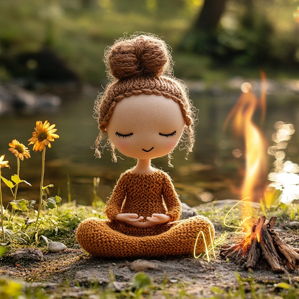 Stillness by the Fire: The Knitted Soul Digital Download