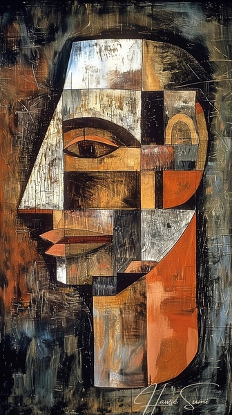 Cubist Contemplation Digital Download