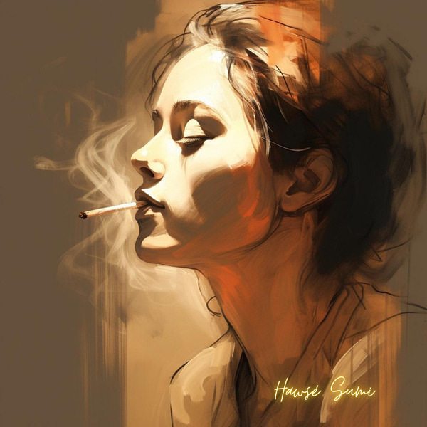 Contemplative Smoke Digital Download